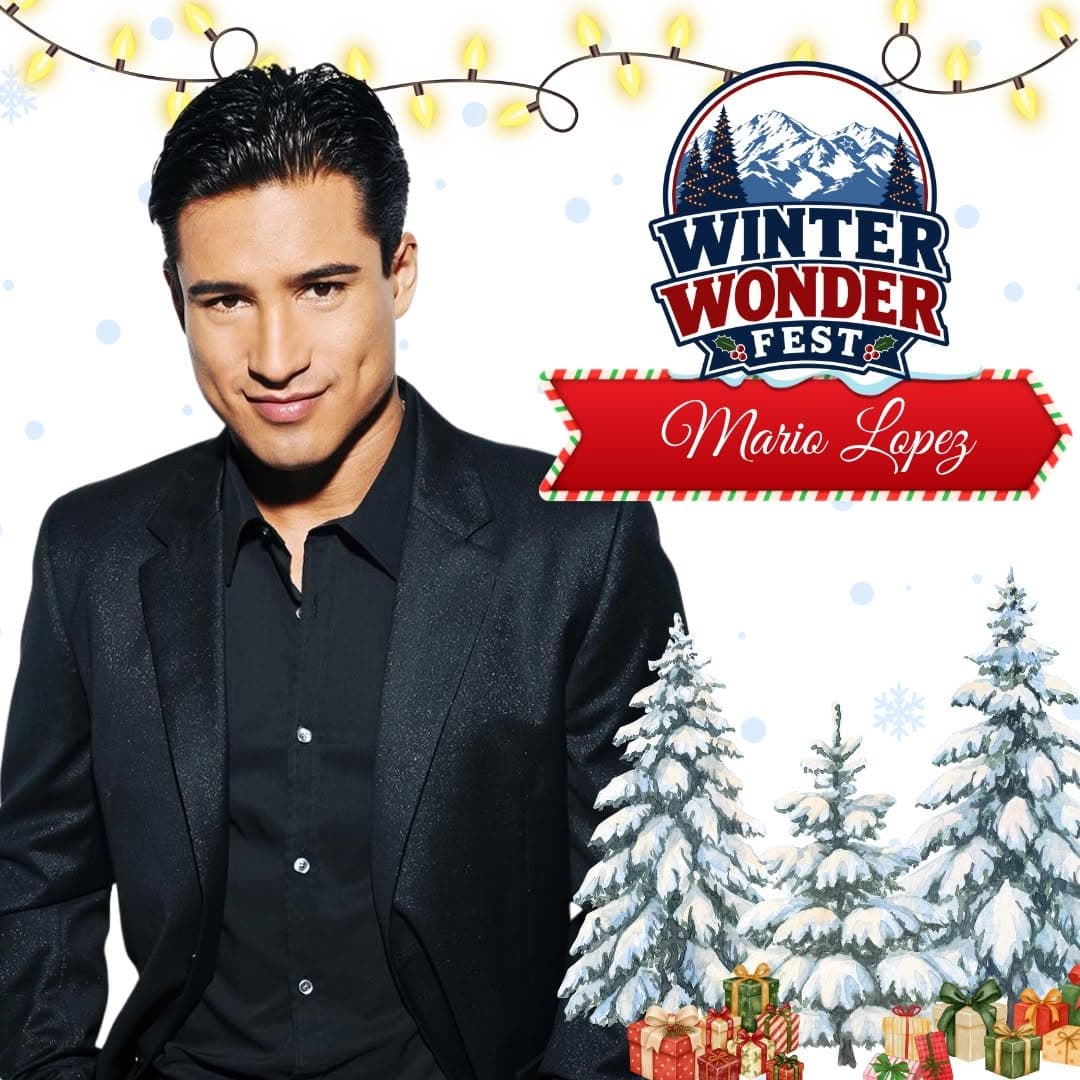Mario Lopez — Winter Wonder Fest special guest